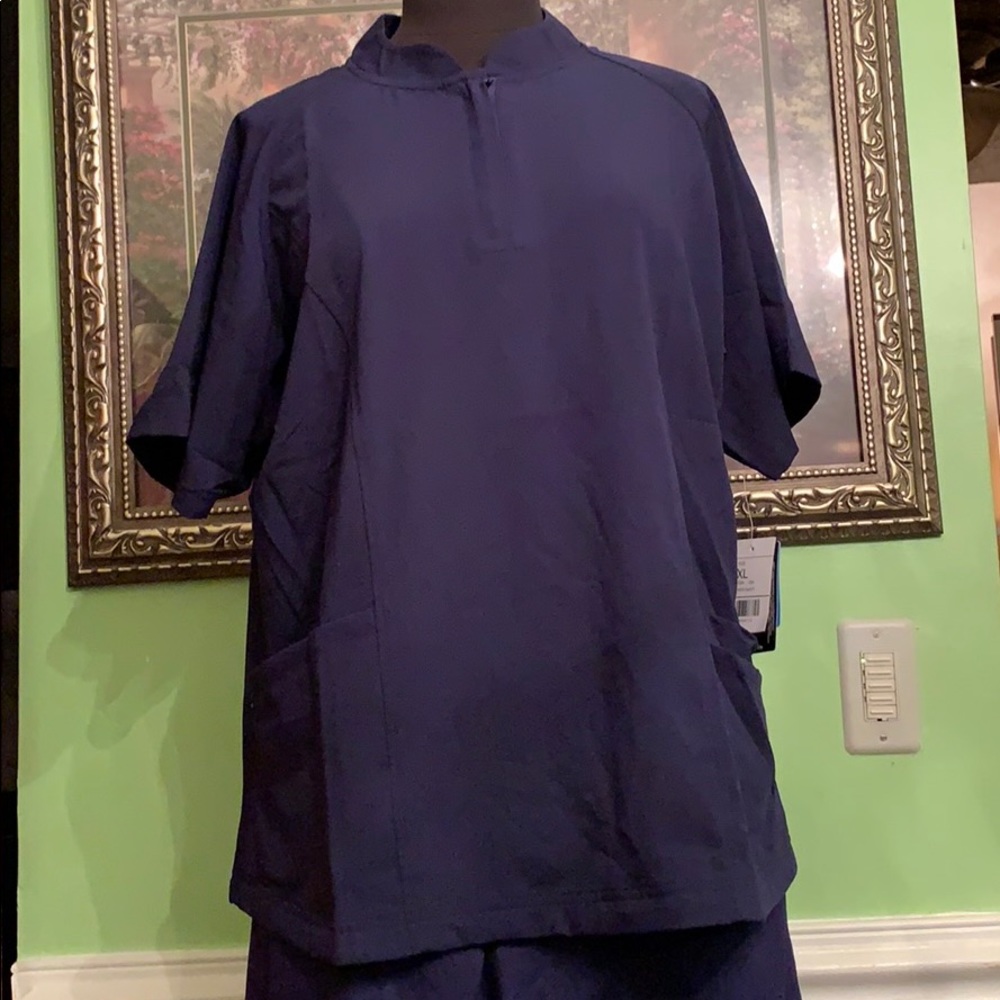 Jockey scrub top brand new with tag navy blue